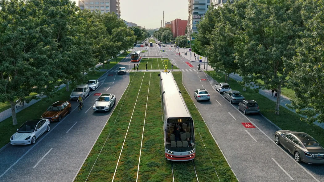 Jeřáby nad Malešicemi. Z pražské Popelky se díky tramvaji a výstavbě stává atraktivní čtvrť