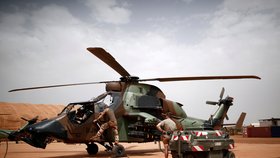 Francouzi během mise v africkém Mali