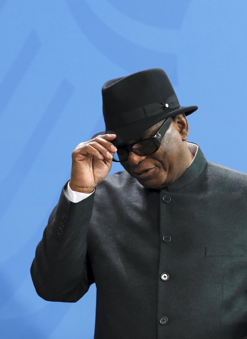 Prezident Mali Boubacar Keita při návštěvě Německa