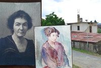 Dům na Zbraslavi vydal 80leté tajemství: Vzácné obrazy malířky zabité v koncentráku