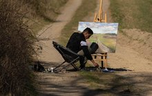 Úchvatné obrazy mladého malíře z Olomouce: Jdu do přírody a maluju