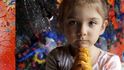 Sedmiletá malířka z Austrálie - Aelita Andre je oficiálně nejmladší malířkou na světě