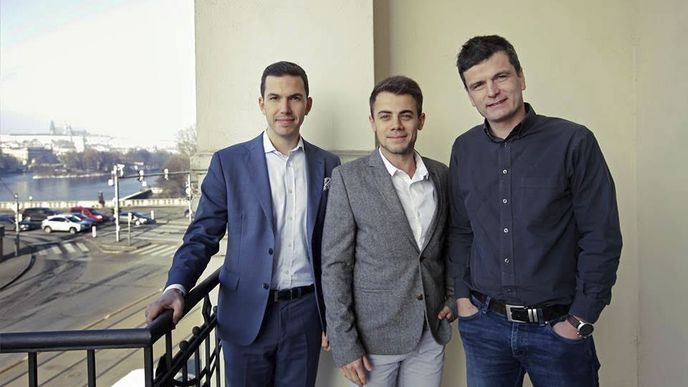 Michal Mička, Ondřej Fryc a Petr Svoboda