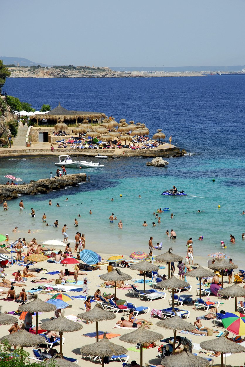 Mallorca je oblíbenou turistickou destinací.