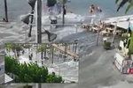Panika na dovolené: Pobřeží Mallorky a Menorky zasáhla 1,5 metru vysoká vlna