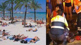 V mallorském letovisku Playa de Palma migrant pobodal dva Němce.