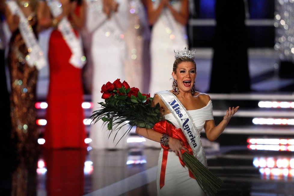 Nová miss USA Mallory svůj úspěch značně prožívala