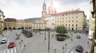 Malostranské náměstí získá novou podobu. Práce začnou na jaře