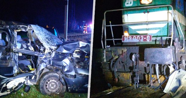 Drastická nehoda u Malšic: Řidič nepřežil srážku s vlakem!
