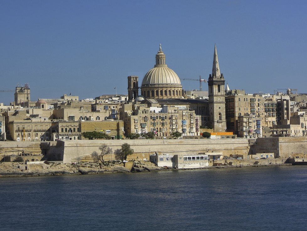 Hlavní město Valletta