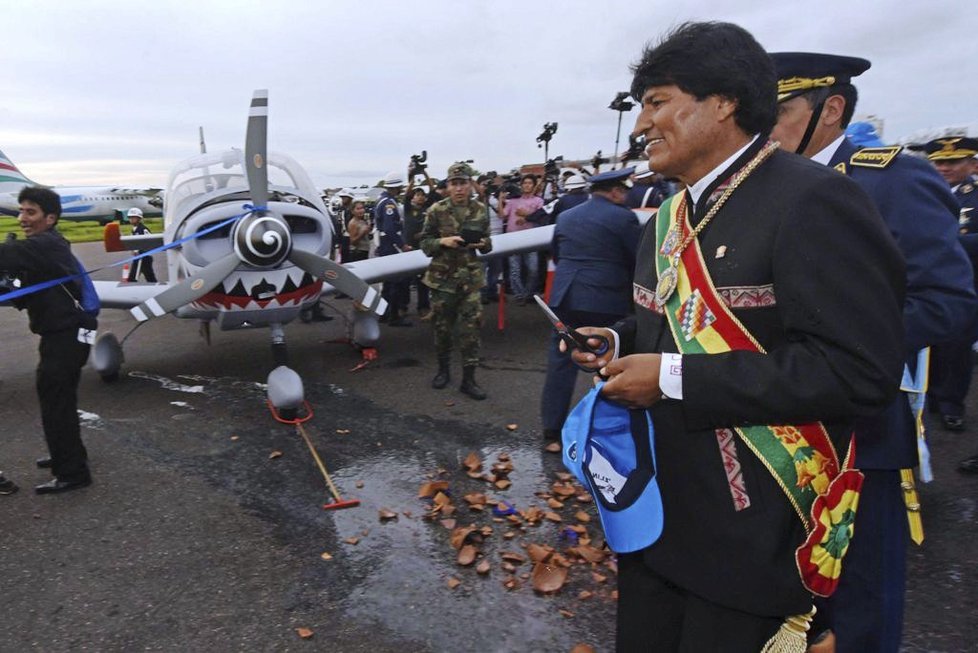 Bolivijský prezident Evo Morales podstoupil operaci nádoru