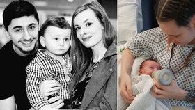 Dojemné video: Maminka poprvé drží svého synka poté, co byla po porodu dva týdny v kómatu