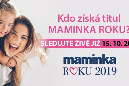 Maminka roku: Přímý přenos na webu a na Facebooku. Buďte u toho s námi