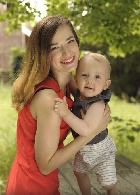 Herečka Marika Šoposká je maminkou čtyřletého Benedikta, kterému se brzy narodí sourozenec. A také ambasadorkou kategorie Maminka blogerka.
