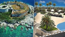 Vězeňská pevnost na ostrově Mamula se změní v luxusní resort.