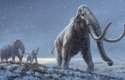 Rekonstrukce podoby mamuta stepního, který byl předkem mamuta srstnatého