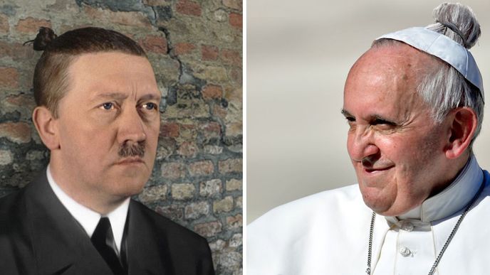 Adolf Hitler a Papež František