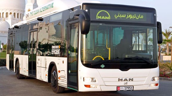 Autobusy MAN na CNG - Expanze