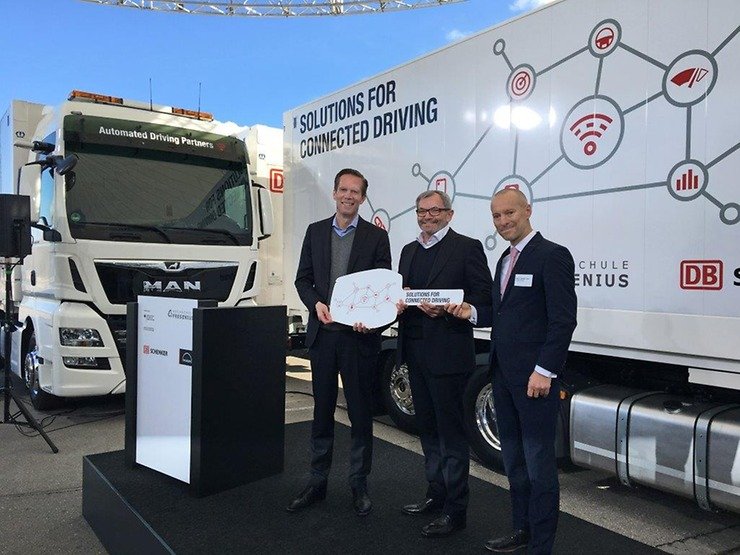 MAN, DB Schenker a platooning