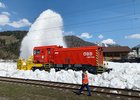 MAN Engines dodal vznětové V12 s výkonem 2200 koní pro železniční sněhovou frézu