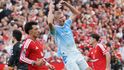 Derby o Manchester vyhráli oslabení Cityzens, jedinou brankou rozhodl kanonýr Haaland
