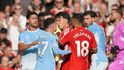 Derby o Manchester vyhráli oslabení Cityzens, jedinou brankou rozhodl kanonýr Haaland