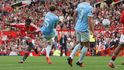 Derby o Manchester vyhráli oslabení Cityzens, jedinou brankou rozhodl kanonýr Haaland