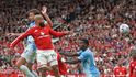 Derby o Manchester vyhráli oslabení Cityzens, jedinou brankou rozhodl kanonýr Haaland