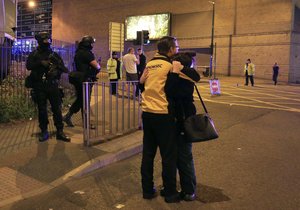 Teror v Manchesteru: Exploze v multifunkční hale si vyžádala řadu mrtvých.