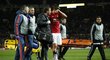 Útočník Manchester United Zlatan Ibrahimovic se proti Anderlechtu ošklivě zranil