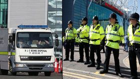 Ukázalo se, že bomba na fotbalovém stadionu Manchesteru United byla zapomenutá atrapa.