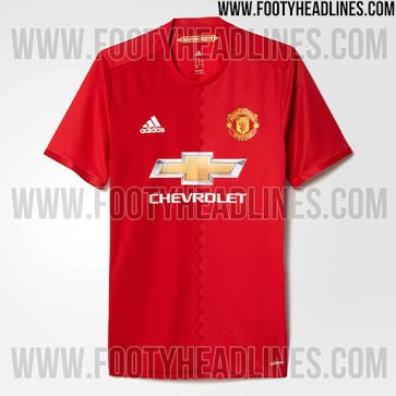 Takto by mohl vypadat domácí dres Manchesteru United