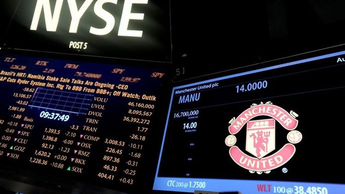 Manchester United na burze Manchester United na burze
