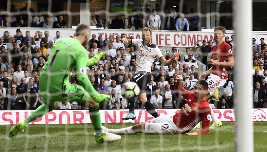 Tottenham byl v utkání s Manchesterem United lepším týmem