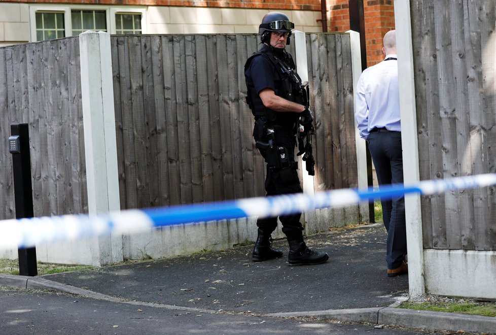 Policie podnikl zátah na jihu Manchesteru, kde zatkla jednoho muže.