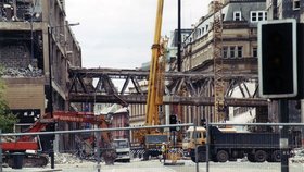 Výbuch v Manchesteru v roce 1996