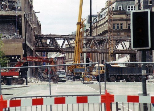 Výbuch v Manchesteru v roce 1996