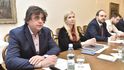 Jednání mandátového a imunitního výboru: Miloslav Rozner a Kateřina Valachová