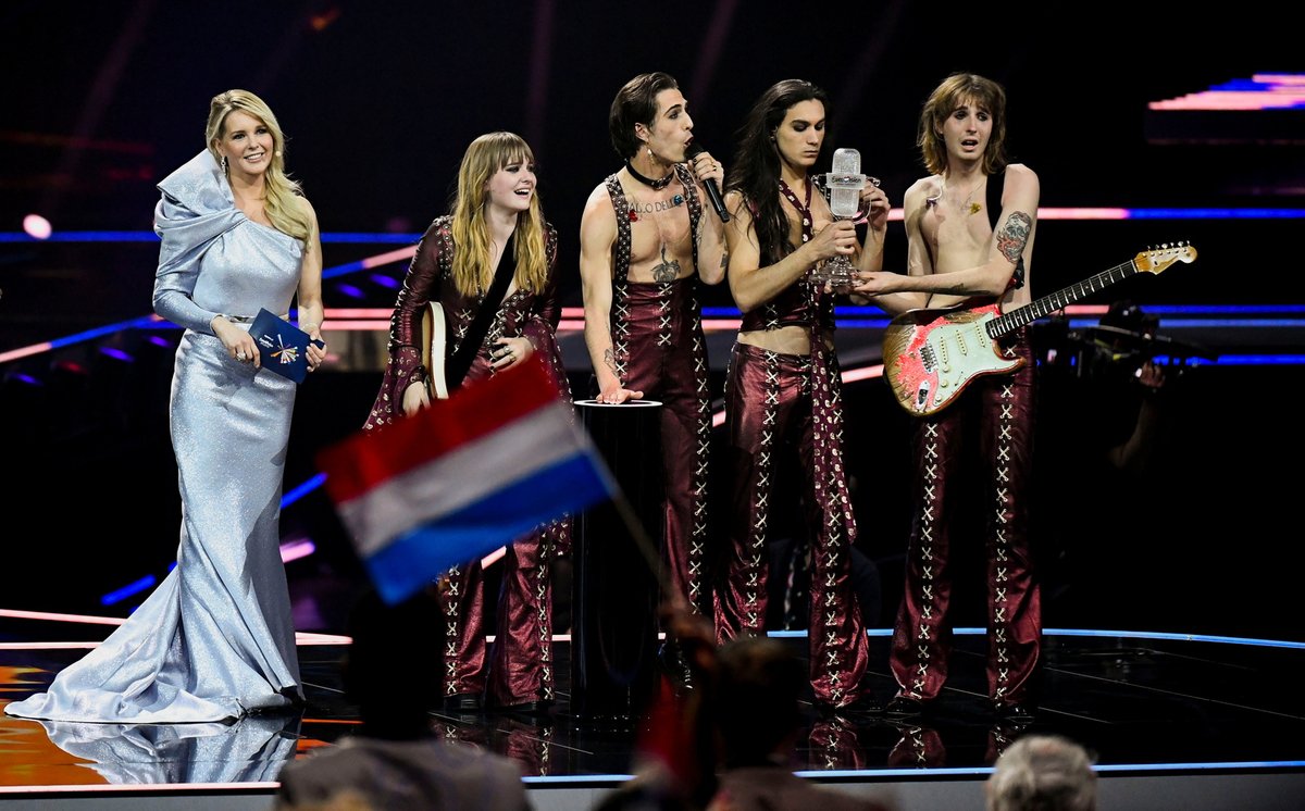 Vítěz Eurovize 2021: Italská rocková skupina Maneskin