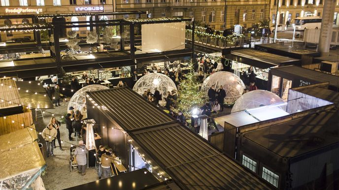 Manifesto Winter Market se blíží ke konci provozu, na jaře se pop-up market vrátí.