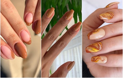 Manikúra, kterou budete chtít nosit celý podzim: Seznamte se s Toffee nails