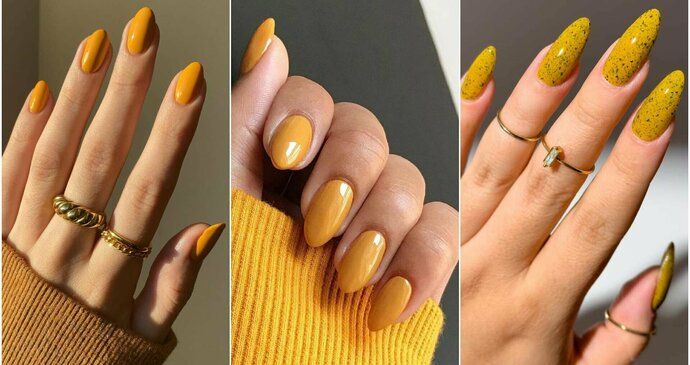Zapomeňte na butter yellow: Podzimní manikúru ovládla hořčicová, která sluší všem.