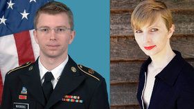 Bradley Manning během služby v americké armádě a o pár let později už jako Chelsea Manningová.