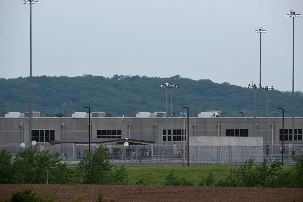 Vojenská věznice Fort Leavenworth v Kansasu, kde si Manningová odseděla 7 let.