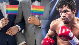 Jsou horší než zvířata, řekl Pacquiao: Slavný boxer se teď gayům omluvil.