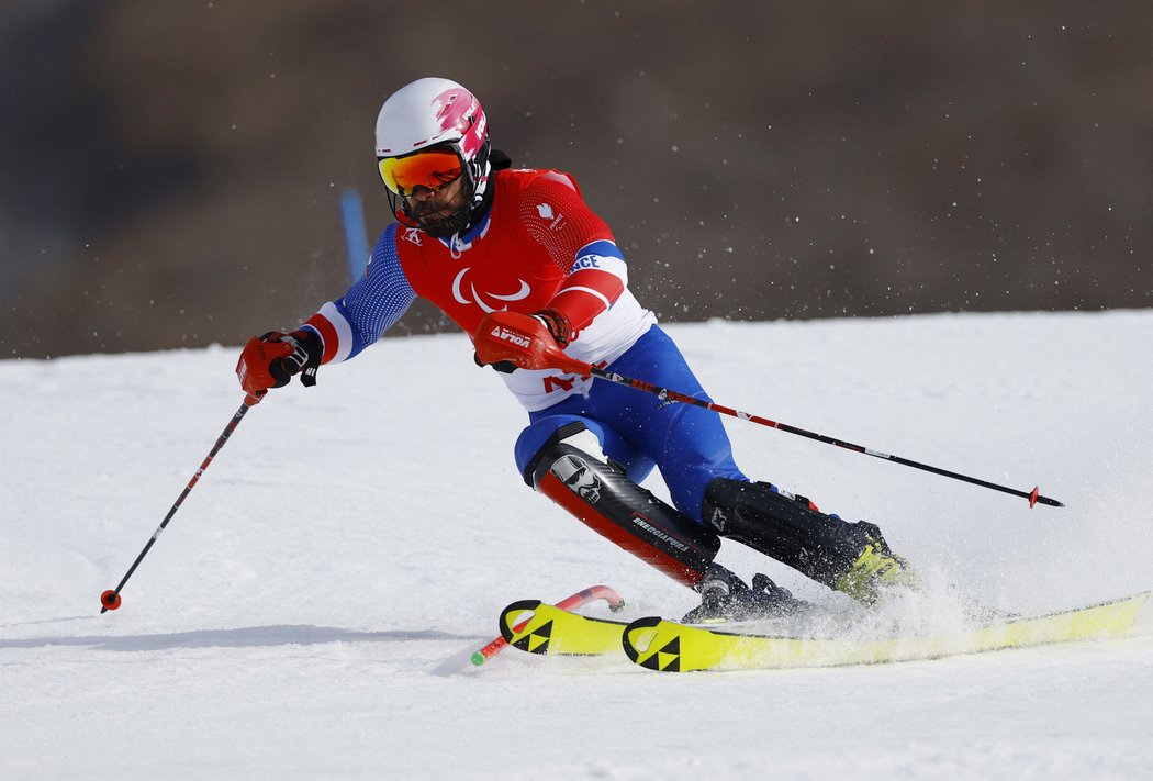 Francouzský paralympijský lyžař Manoël Bourdenx