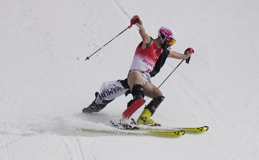 Francouzský paralympijský lyžař Manoël Bourdenx