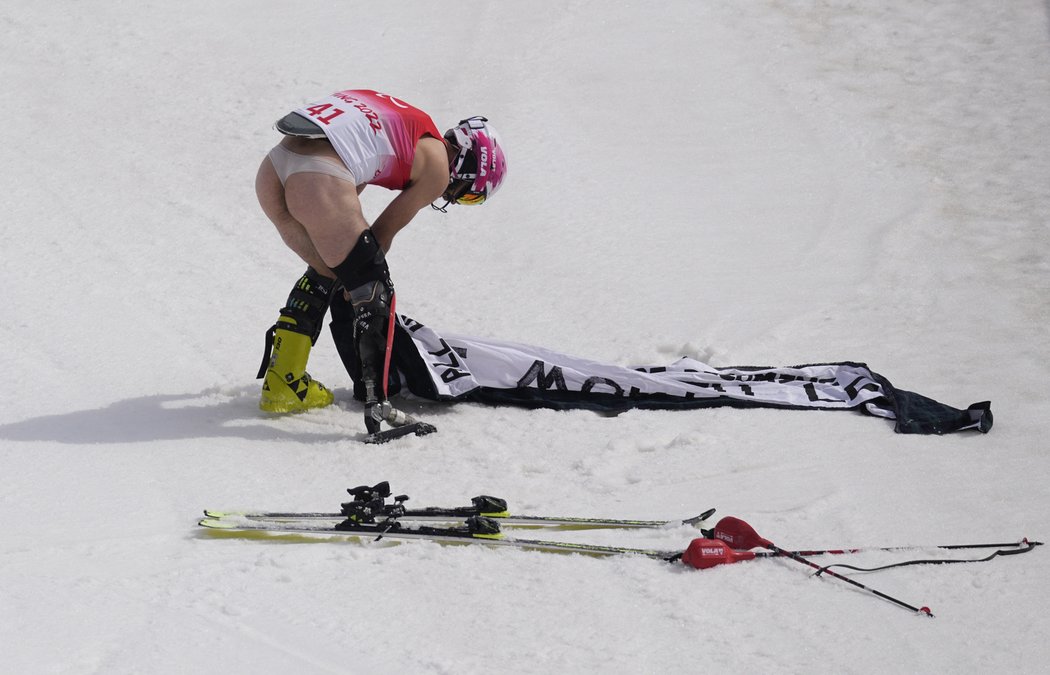 Francouzský paralympijský lyžař Manoël Bourdenx