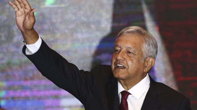 Nový prezident Mexika Manuel López Obrador