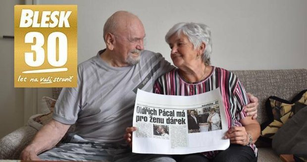Manželé Pácalovi zkusili v roce 1997 štěstí v soutěži Beruška: Blesk jim nadělil 20 tisíc!